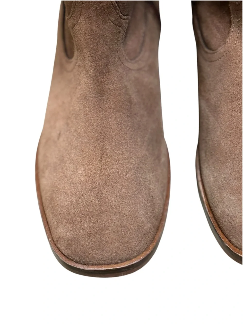Zara Kids Brown Suede Western Cowgirl Boho Boots EUR 34 (US 3.5)